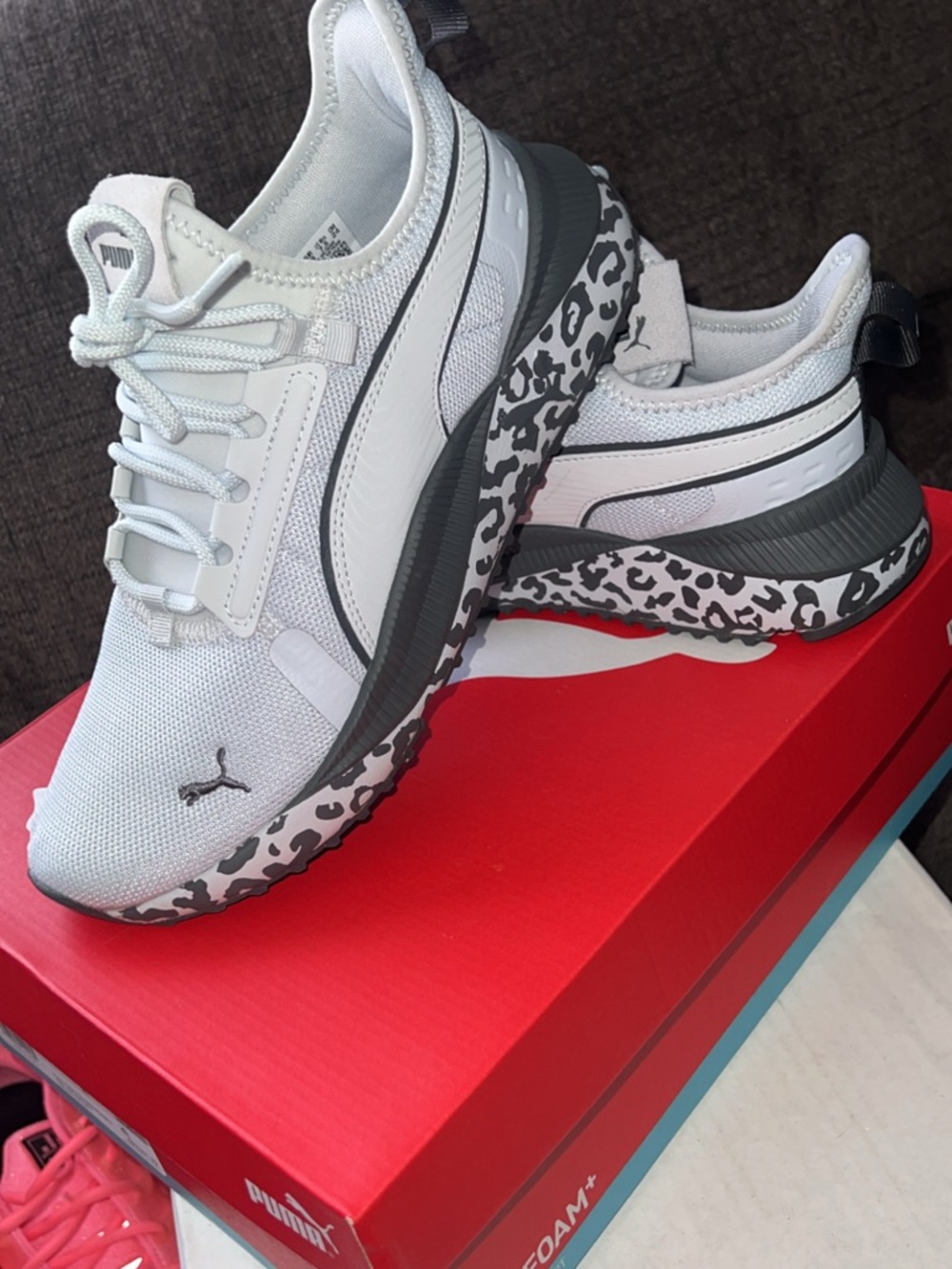 Puma Silver Mist/Dusky Gray Pacer Future Street Animal Womens